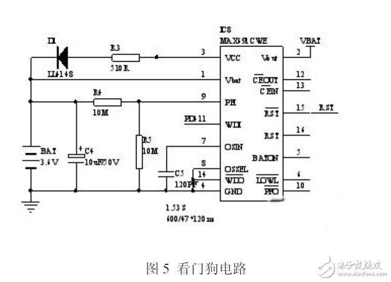 图集锦TOP12 —电路图天天读（110）long8唯一登录低功耗MCU电子电路设计(图6)